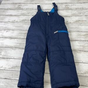 SNOWPANTS TODDLER SZ 24 months blue